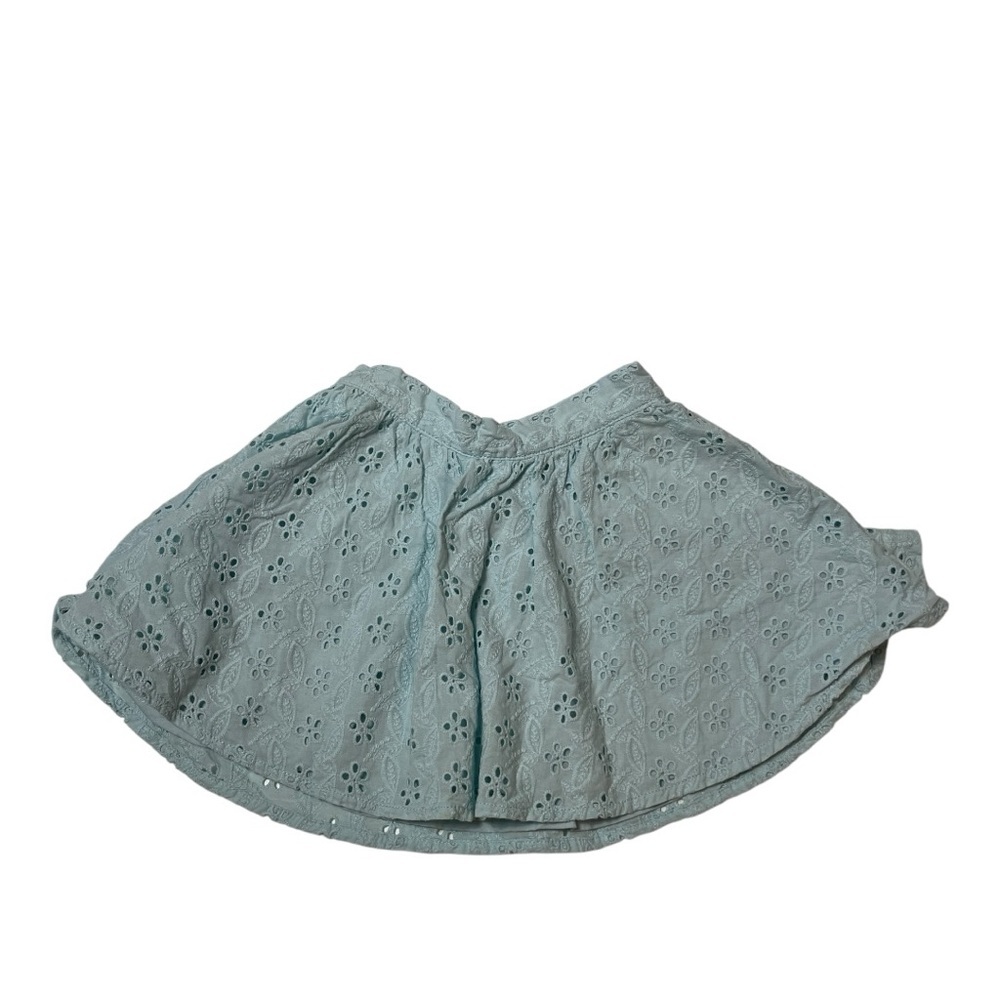 Pink and Blue Eyelet Dress Set size 12 months - Picture 8 of 9